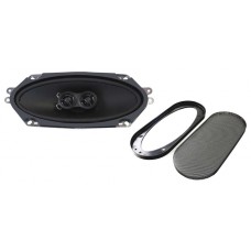 Retrosound Single 4x10" with Grille Dual Voice Coil Dash Speaker - R410N+GRILLE